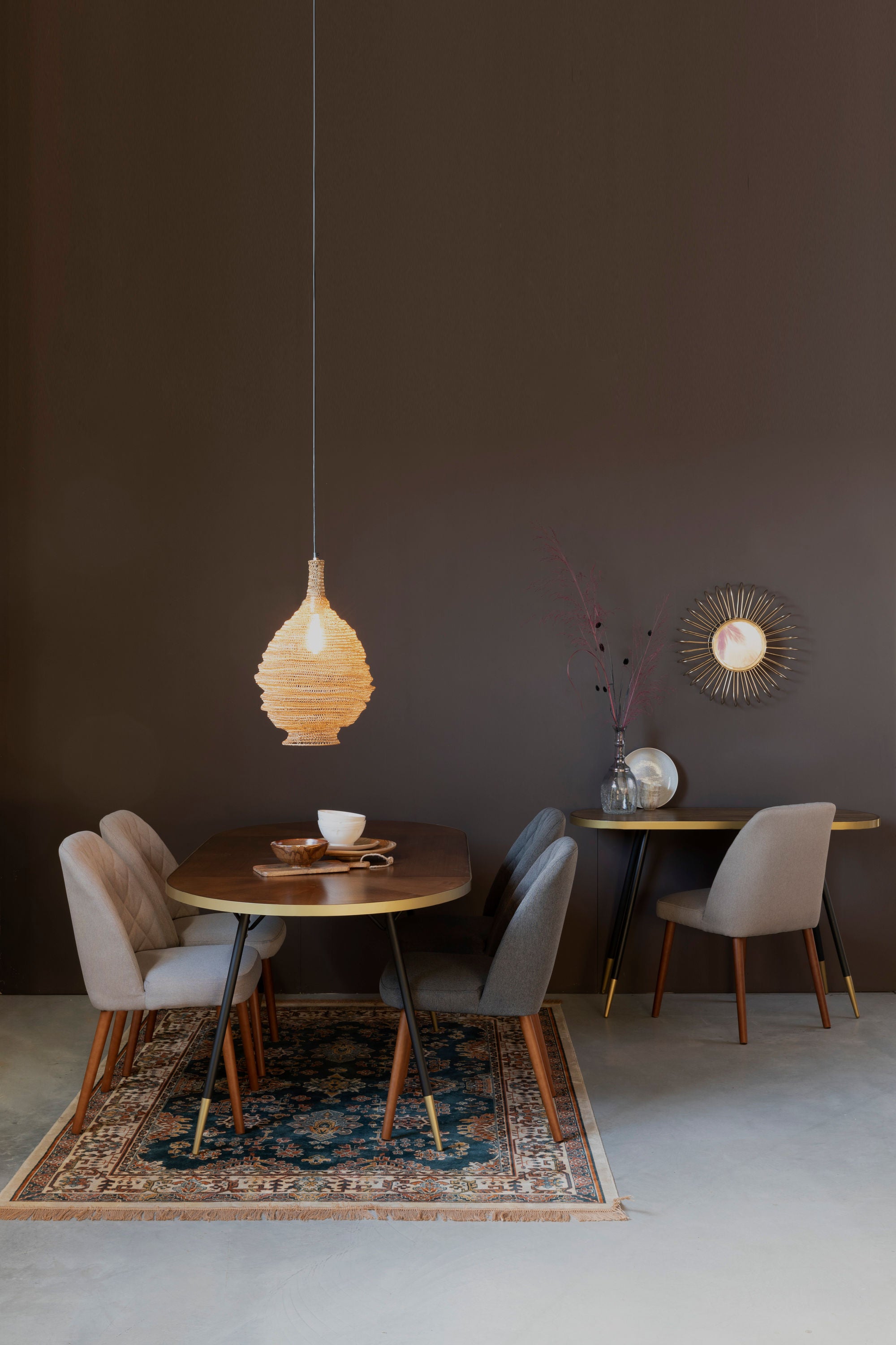 Lena Brass Pendant Lamp Medium